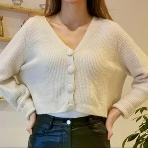 Crop cardigan